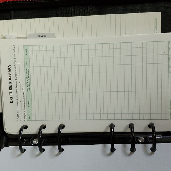 Leather Project Binder and Expanding file. - Picture 4 of 11